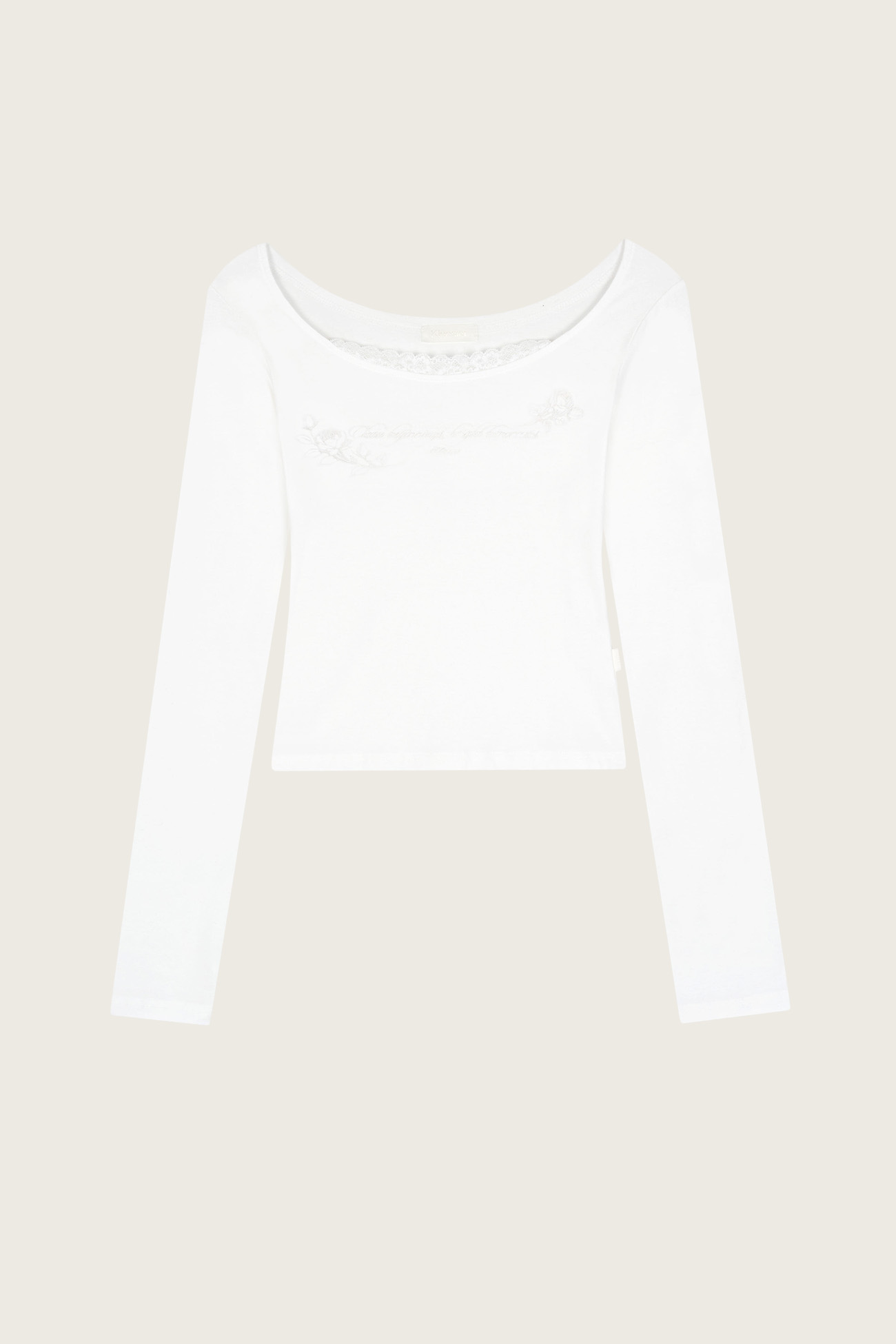 Love in Rose Top (White)