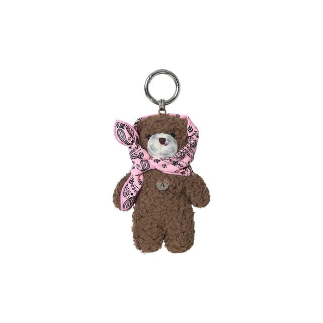 [ALEXII : 알렉시] PINK BANDANA BEAR BROWN