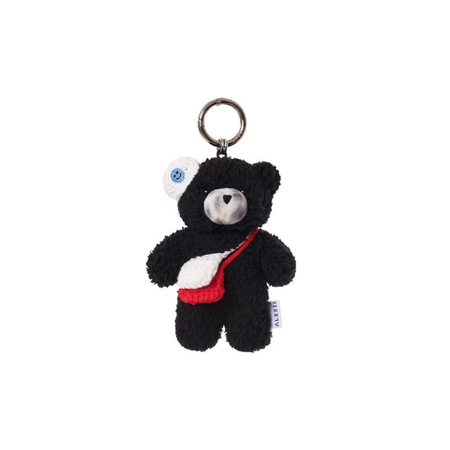 [ALEXII : 알렉시] DOUBLE CROSS BAG BEAR BLACK