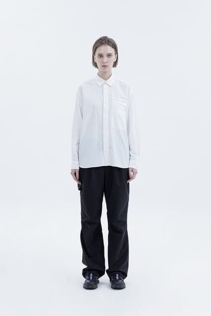 adiv BASIC ASSISTANT SHIRTS WHITE