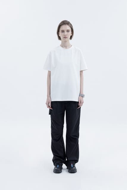 adiv BASIC WORK EFFICIENCY 1/2 TEE WHITE