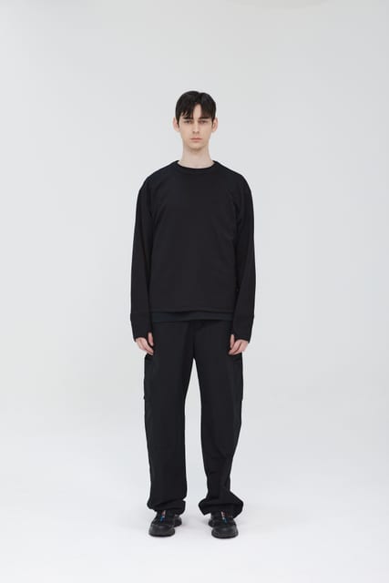 BASIC SPORTY SWEAT BLACK
