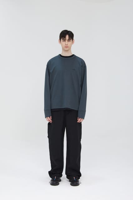 BASIC SPORTY SWEAT TEAL