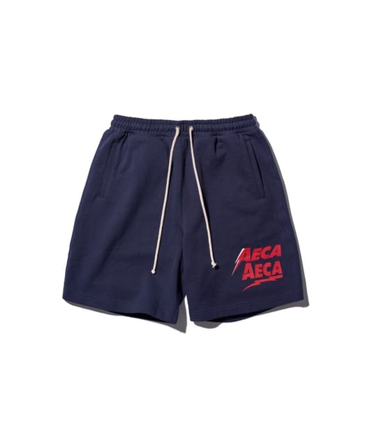 AECA AECA SWEAT SHORTS-NAVY