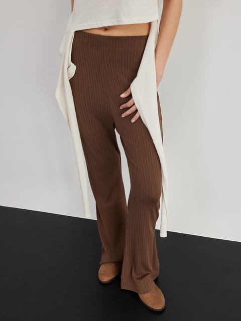 EASY CUTTING PANTS(BROWN)