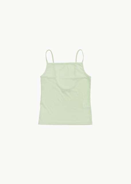 RIBBED SLEEVELESS TOP (4COLORS)