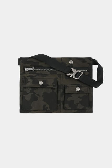 3WAY CAMOUFLAGE POCKET BAG aaa415u(GREEN)