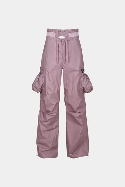 BALLOON POCKET PANTS apa709w(DUSTY PINK)