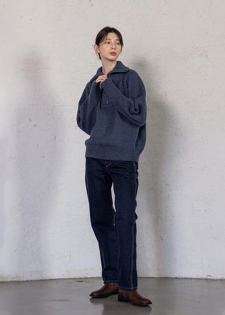 denim pants (one wash)