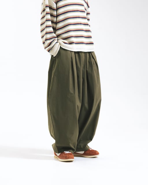 Essential Easy Balloon Pants - Khaki