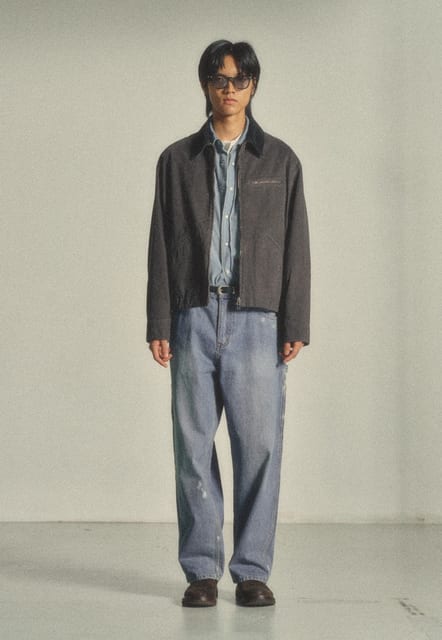 Hillside Work Jacket_Faded Charcoal