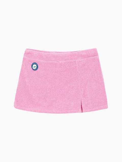 MEDAL SHORT SKIRT PANTS PINK