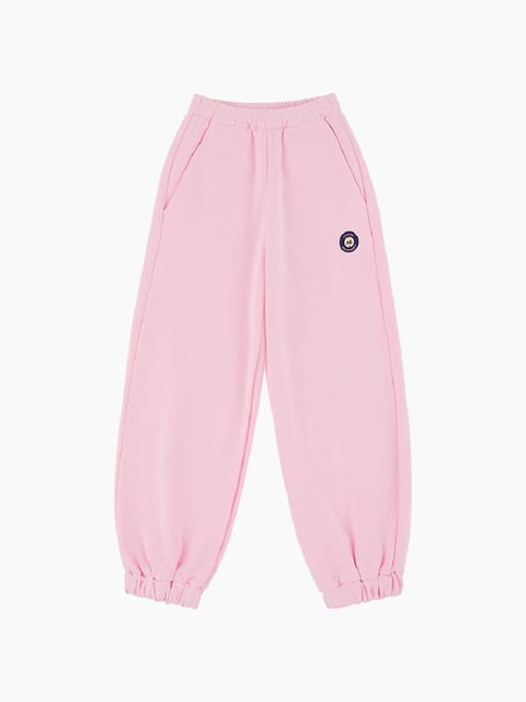 WIDE JOGGER PANTS PINK