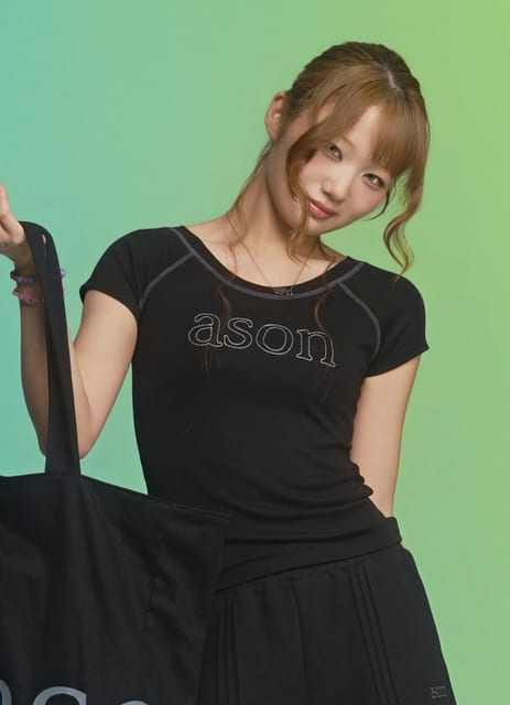MONO REGLAN TEE / BLACK