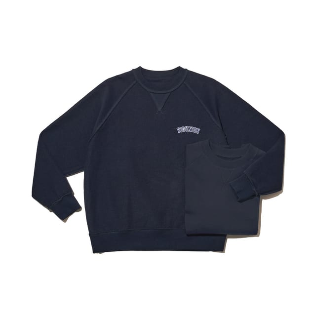 13OZ REVERSIBLE BU SWEATSHIRTS (NAVY)