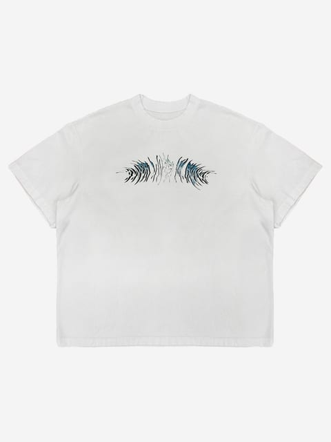 BLUER LIVES IN ROUGH TSHIRTS WHITE