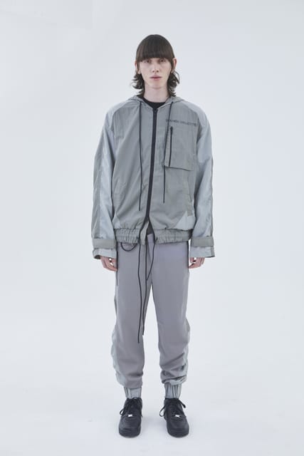 SOUNDS SHIRRING DETAIL TRACK JACKET