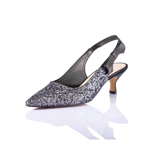 Glitter Slingback_Gray Glitter