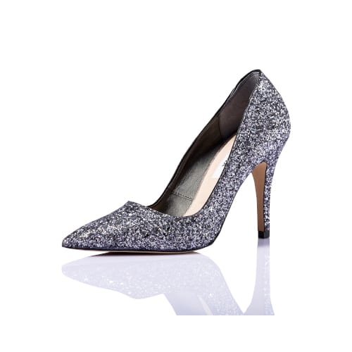 Glitter Stiletto_Gray Glitter
