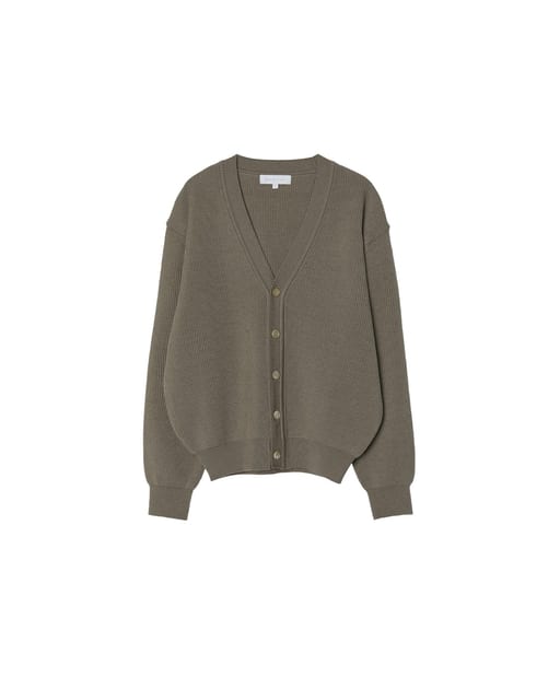 21FW Essential Cardigan, Grayish Brown