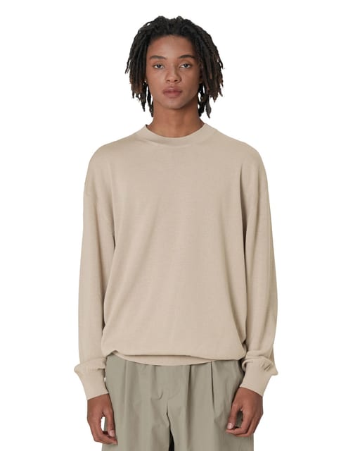22SS Crewneck Sweater, Sand