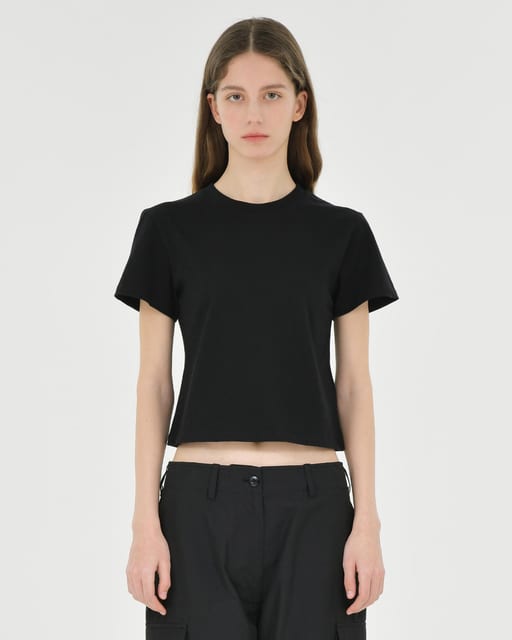W Baby T Shirt, Black