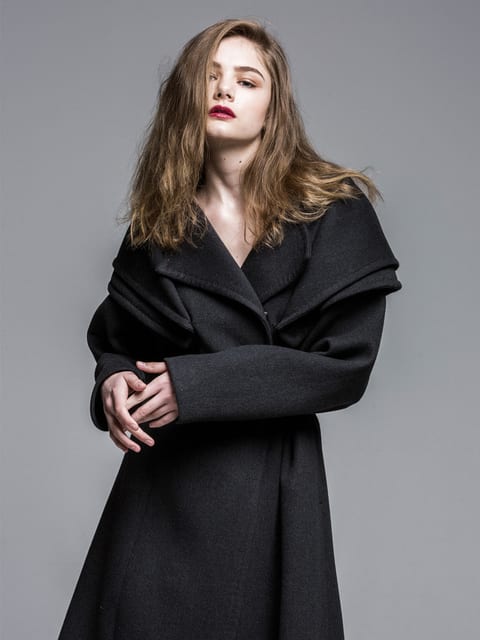 Wide Wrap Shawl Coat