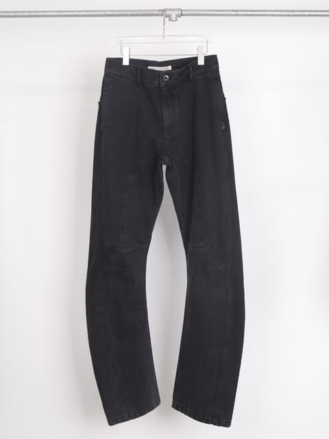 HUMAN-SHELL DENIM PANTS / BLACK