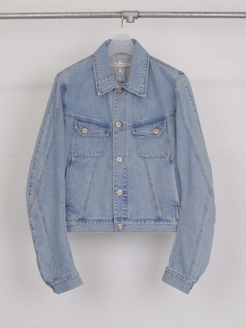 RIDER DENIM JACKET / WASHED BLUE