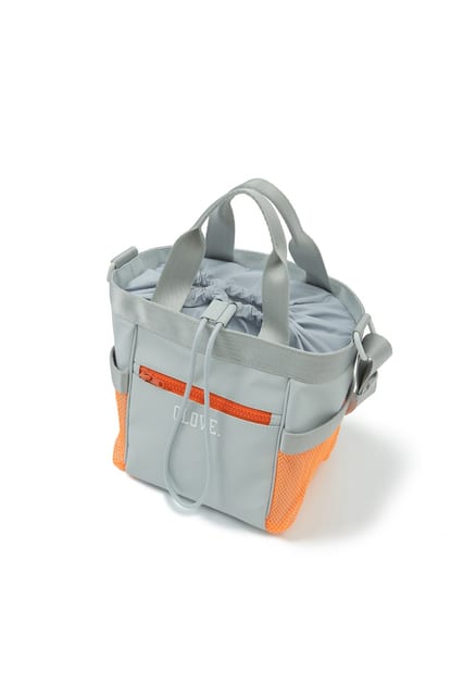 [22SS clove] String Shoulder Bag (Light Grey)