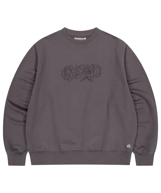 COY SWEATSHIRT PURPLE GREY