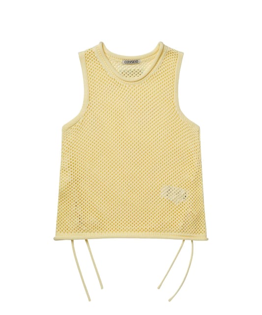 SCASI SLEEVELESS KNIT LEMON