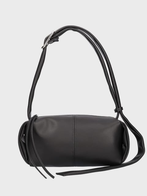 PEANUT BAG COW LEATHER BLACK 피넛백 소가죽 블랙
