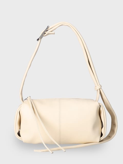 PEANUT BAG COW LEATHER IVORY 피넛백 소가죽 아이보리