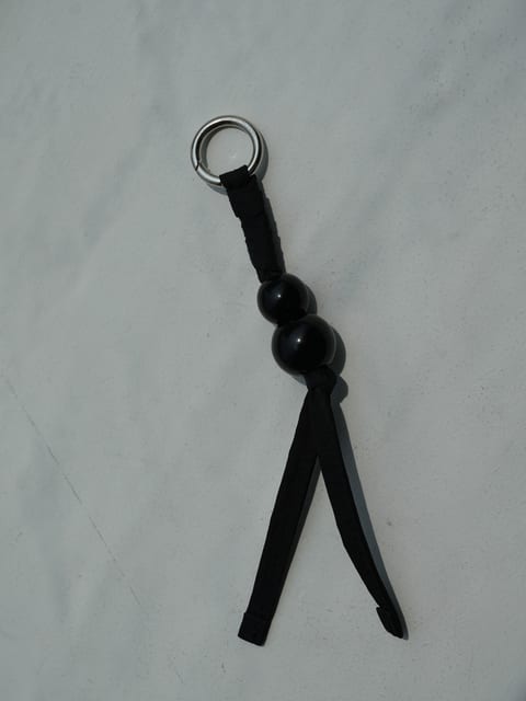 KNOT KEYRING BLACK