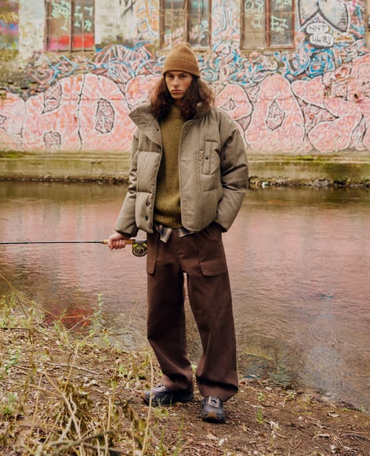 (FFC x Document) Italian Cotton Fishing Pants_Brown