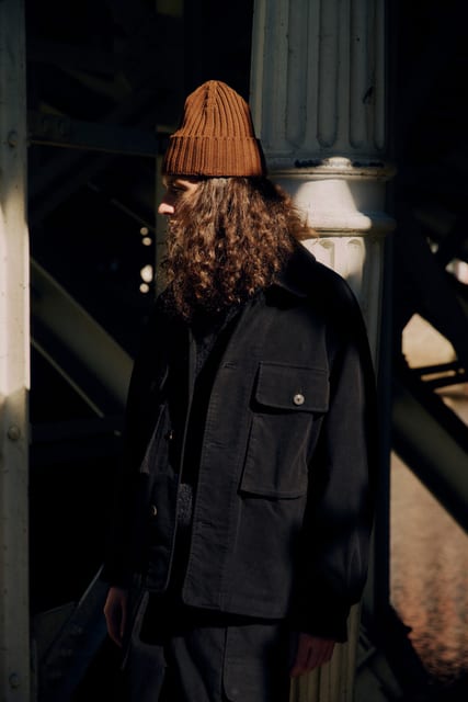 (FFC x Document) Italian Moleskin Shirting Set-up Jacket