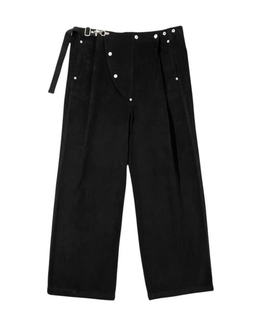 Adjustable Firefighter Pants Black