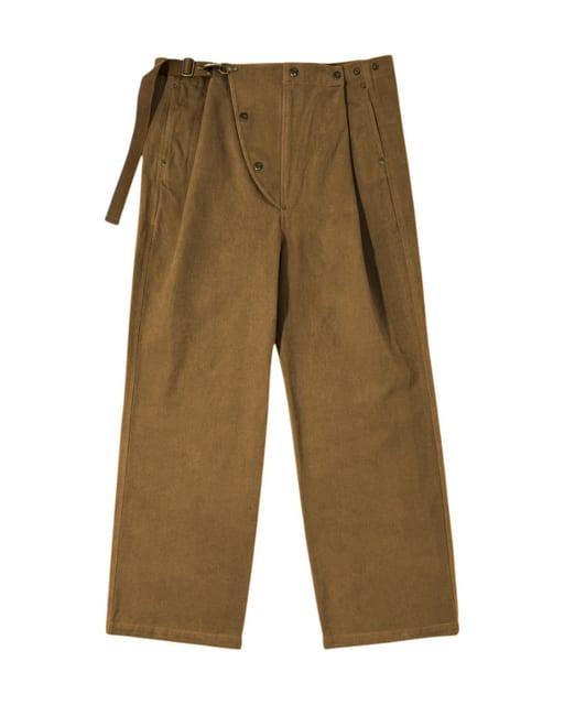 Adjustable Firefighter Pants Brown