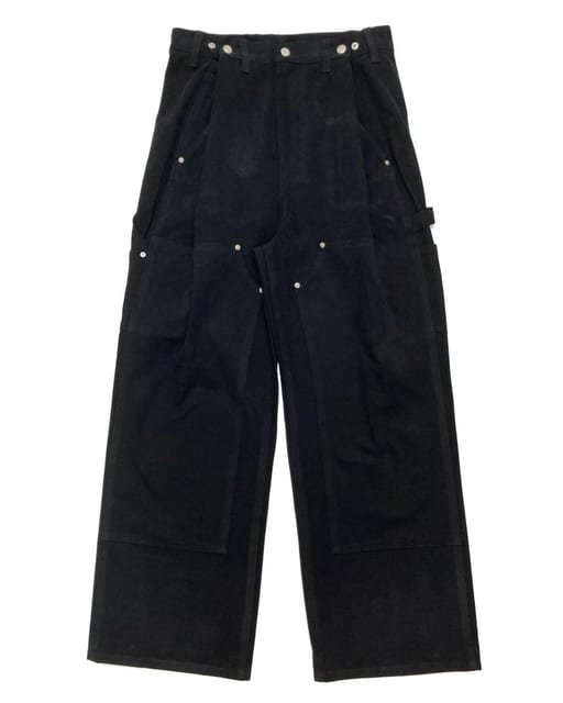 Adjustable Work Pants Black