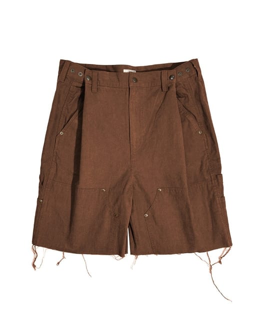 Adjustable Work Shorts Brown