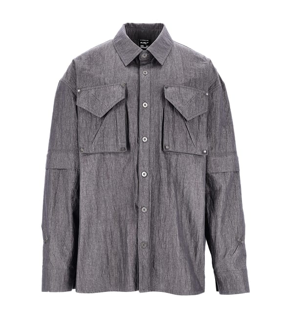 SCAR DETACHABLE SHIRTS - GREY