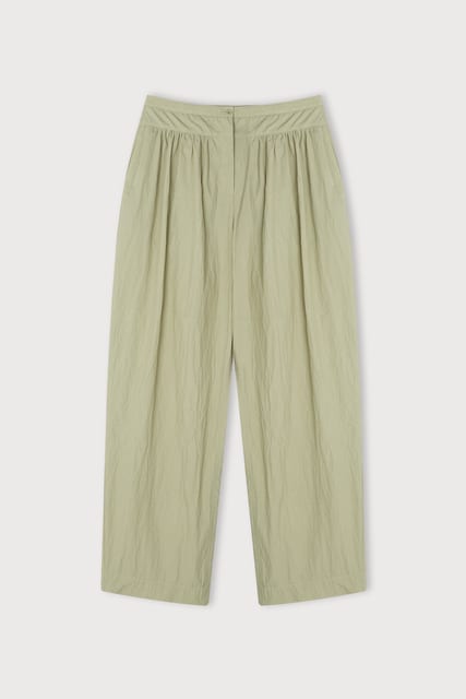 CREASE WIDE PANTS