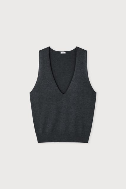 DEEP CORE KNIT SLEEVELESS