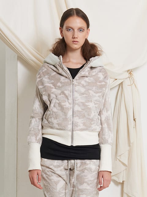 PK CAMO FUR JUMPER
