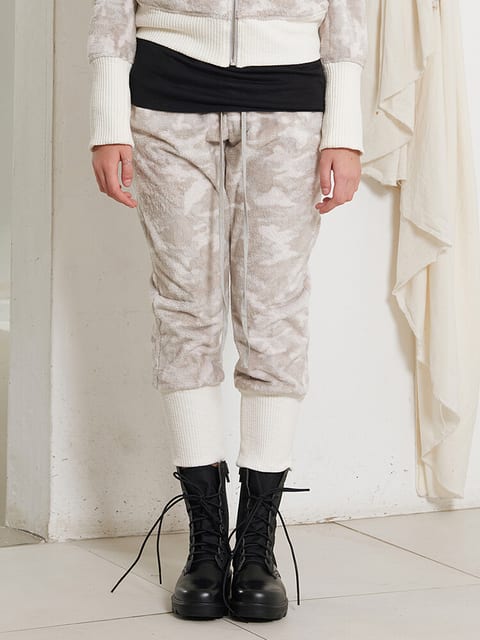 PK CAMO FUR PANTS
