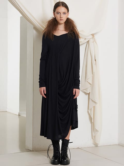 PRINTEMPS WOOL DRESS