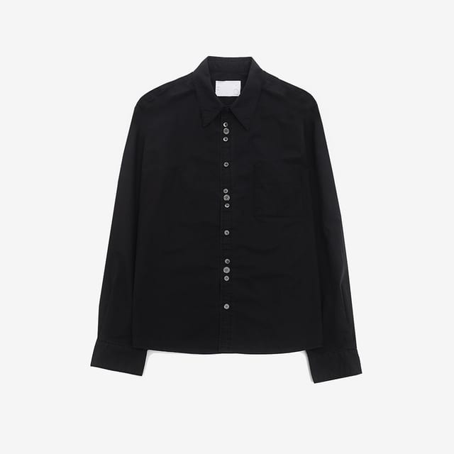 3-Button Shirt (black)