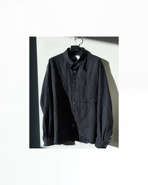 Editorial (Paisley Trace Linen Shirt)