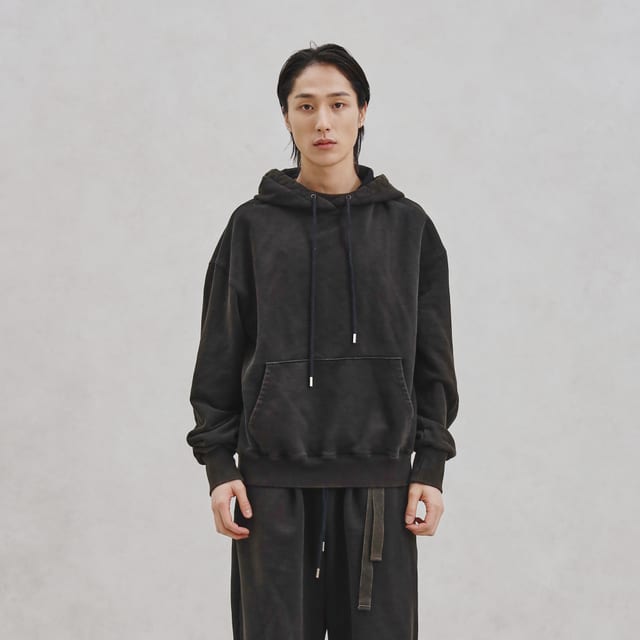 Hard Washed Sweat Hoodie